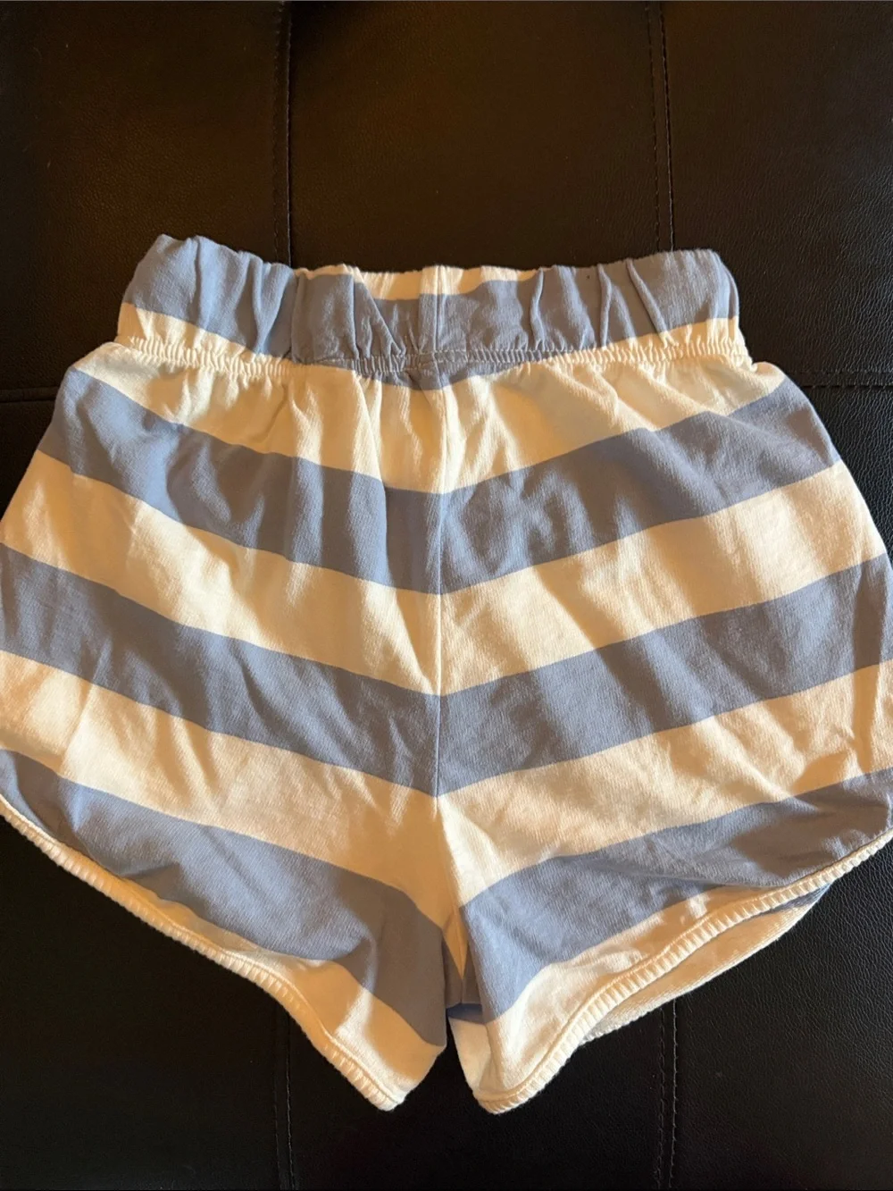 NWT Aerie Striped Poolside Terry Henley Sweatshirt & Shorts Lounge Set - Picture 6 of 9